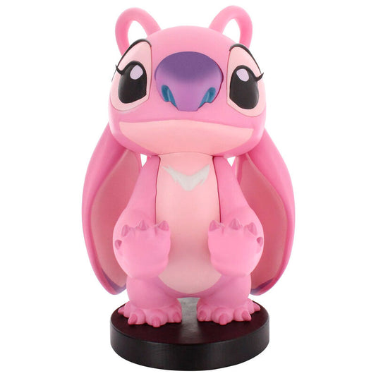 Disney Stitch Angel Figura clamping  bracket Cable guy 21cm