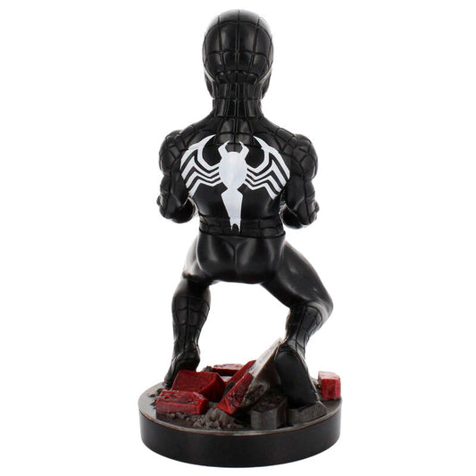 Marvel Symbiote Spider-Man Figura clamping  bracket Cable guy 21cm