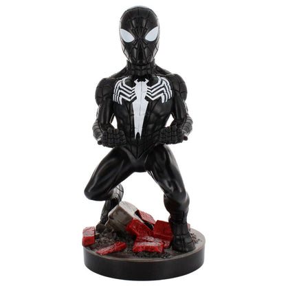 Marvel Symbiote Spider-Man Figura clamping  bracket Cable guy 21cm