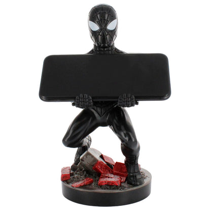 Marvel Symbiote Spider-Man Figura clamping  bracket Cable guy 21cm