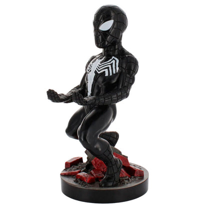Marvel Symbiote Spider-Man Figura clamping  bracket Cable guy 21cm