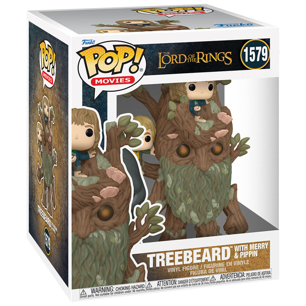 Funko POP!Super The Lord of the Rings Treebeard with Merry & Pippin