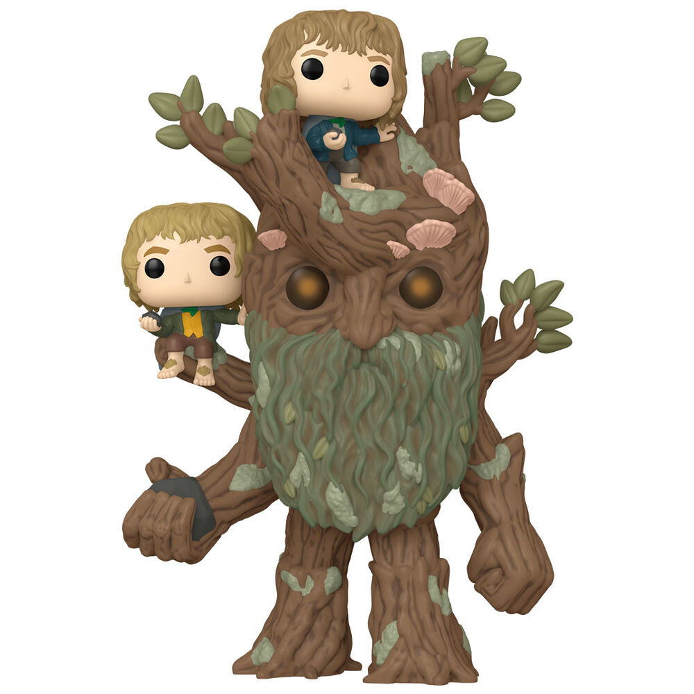 Funko POP!Super The Lord of the Rings Treebeard with Merry & Pippin