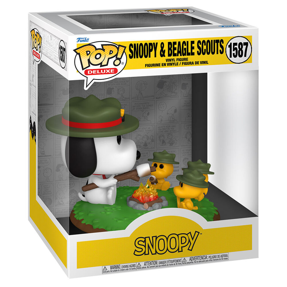 Funko POP!Deluxe Peanuts Snoopy & Beable Scouts