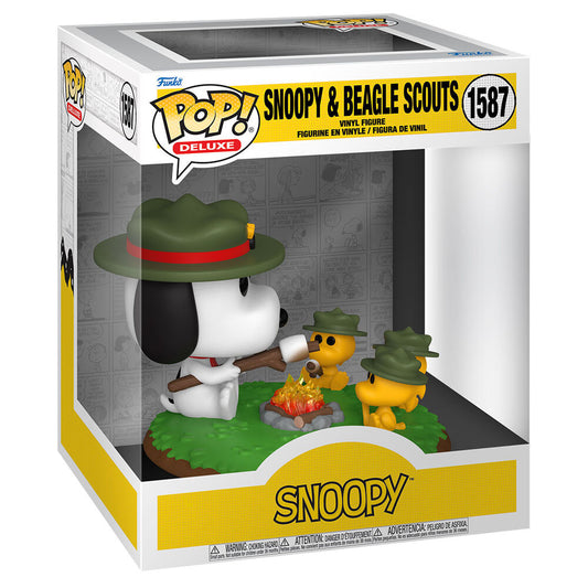 Funko POP!Deluxe Peanuts Snoopy & Beable Scouts