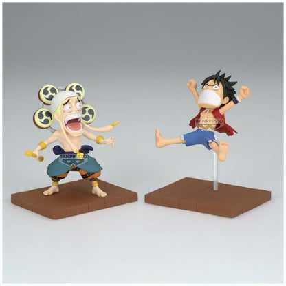 One Piece Monkey D Luffy & Enel World Collectable Figura 7cm