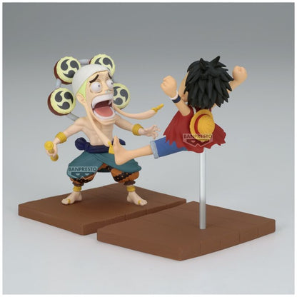 One Piece Monkey D Luffy & Enel World Collectable Figura 7cm