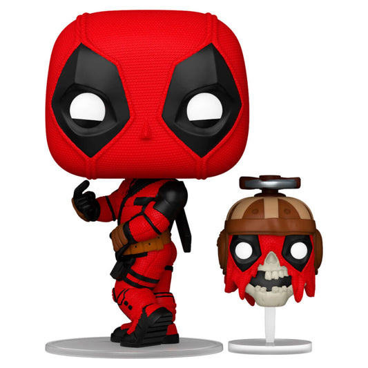 Funko POP!Marvel Deadpool & Wolverine Deadpool with Headpool