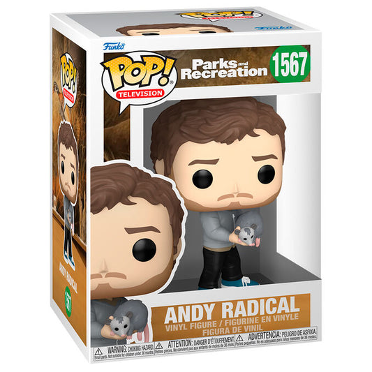 Funko POP! Parks and Recreation Andy Radical