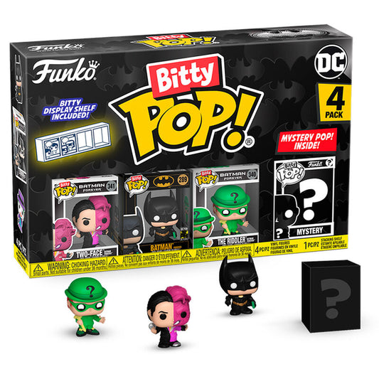 Blister 4 Figuras Bitty Funko POP! DC Comics Batman 85th Anniversary Two-Face