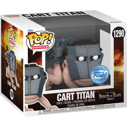 Funko POP!Super Attack On Titan Cart Titan Exclusive