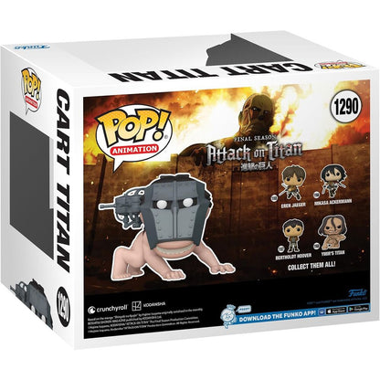 Funko POP!Super Attack On Titan Cart Titan Exclusive