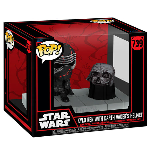 Funko POP! Deluxe Star Wars Kylo Ren with Darth Vader Helmet