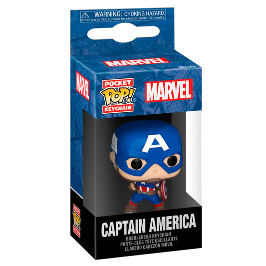 Porta-Chaves Funko POP!Marvel Captain America Classics