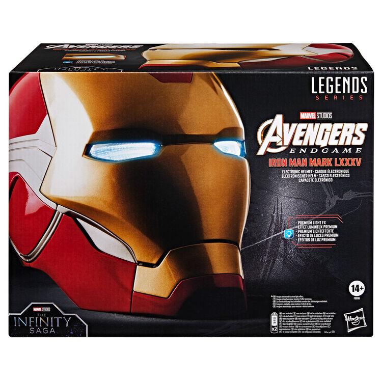 Marvel Avengers Endgame Iron Man Capacete