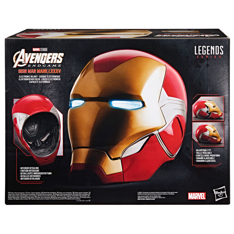Marvel Avengers Endgame Iron Man Capacete