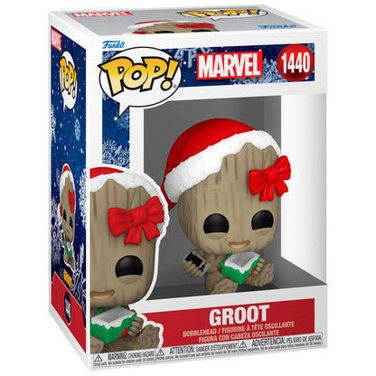 Funko POP!Marvel Groot with Present