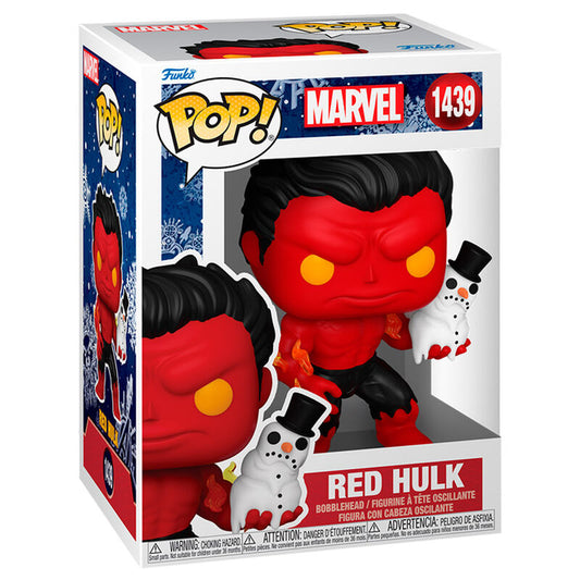 Funko POP!Marvel Red Hulk with Snowman