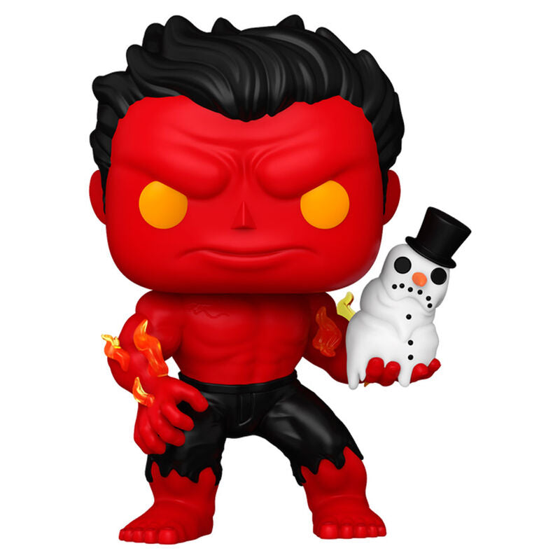 Funko POP!Marvel Red Hulk with Snowman