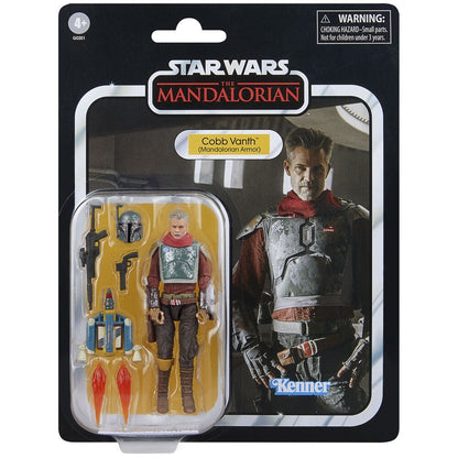 Star Wars The Mandalorian Cobb  Vanth Mandalorian Armor Figura 9,5cm