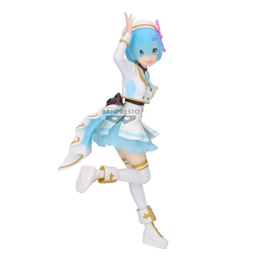 Re:Zero Starting Life in Another World Stage Costume Rem Figura 22cm