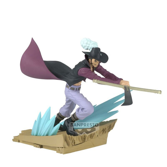 One Piece Senkozekkei Dracule Mihawk Figura 12cm