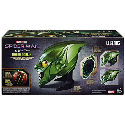 Marvel Spider-Man: No Way Home Green Goblin Premium Roleplay Capacete