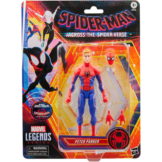 Marvel Spider-Man Across The Spider-Verse Peter Parker Figura 15cm
