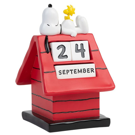 Snoopy Doghouse 3D Calendário perpétuo