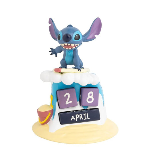 Disney Stitch Surfer 3D Calendário perpétuo
