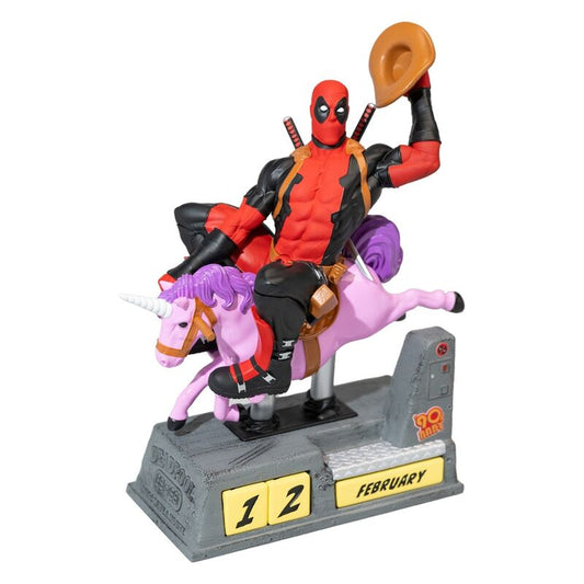 Marvel Deadpool 3D Calendário perpétuo
