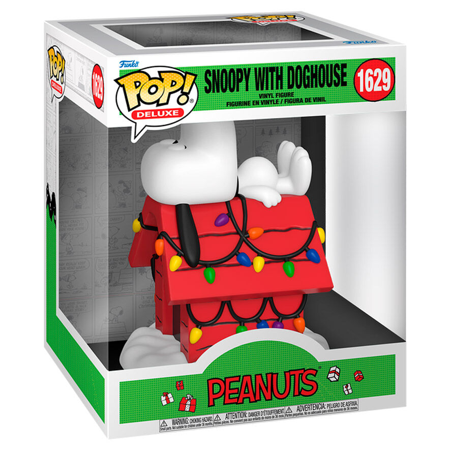 Funko POP!Deluxe Peanuts Snoopy with Doghouse