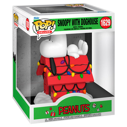 Funko POP!Deluxe Peanuts Snoopy with Doghouse