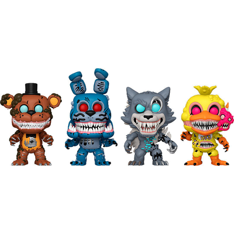 Funko POP! pack 4 Figuras Five Nights at Freddys Exclusive