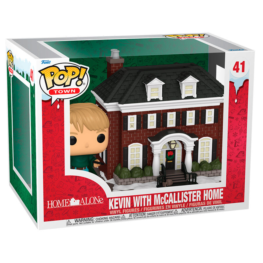 Funko POP!Town Home Alone Kevin with McCallister Home