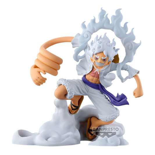 One Piece Monkey D. Luffy Gear 5 Figura 10cm