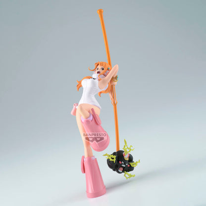 One Piece Nami Battle Record Figura 15cm