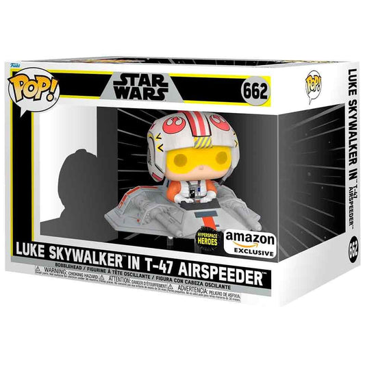 Funko POP!Rides Star Wars Luke Skywalker in T-47 Airspeeder Exclusive