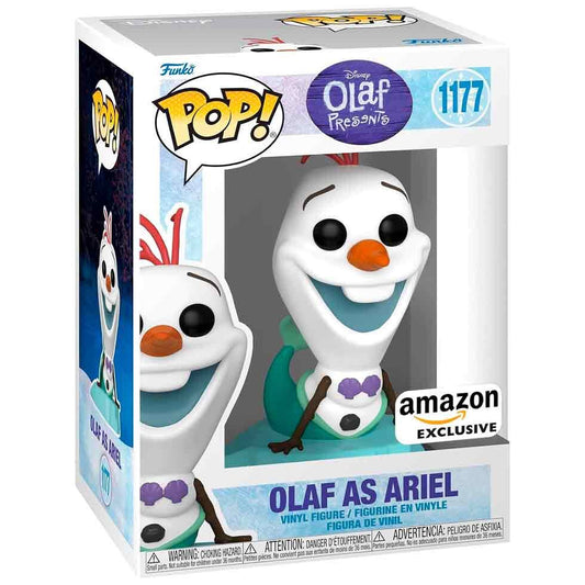 Funko POP!Disney Olaf Present - Olaf as Ariel Exclusive