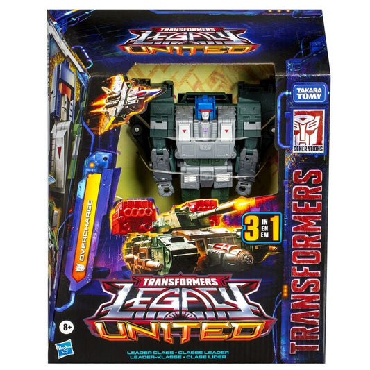 Transformers Legacy United Overcharge Deluxe Figura 19cm