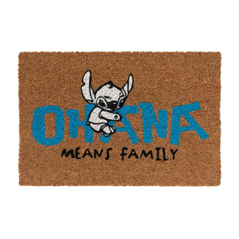 Disney Stitch Ohana Tapete de Entrada