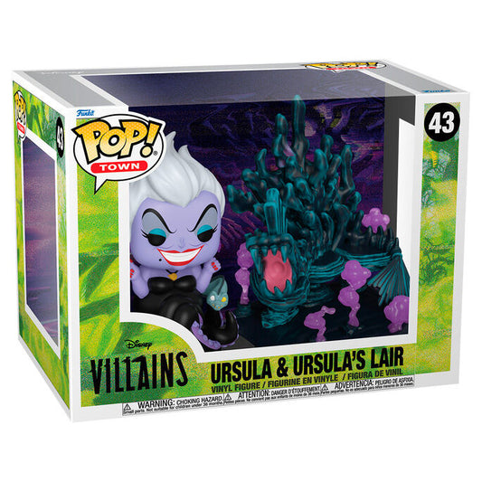 Funko POP!Town Disney Villains Ursula & Ursulas Lair