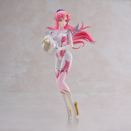 Mobile Suit Gundam Lacus Clyne Glitter & Glamorous Figura 22cm
