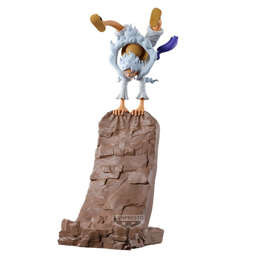 One Piece Gear 5 Monkey D Luffy Support Figura