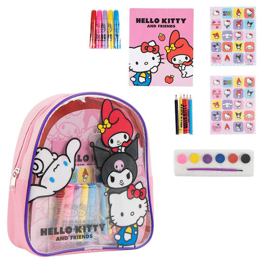 Hello Kitty Mochila Conjunto de Papelaria