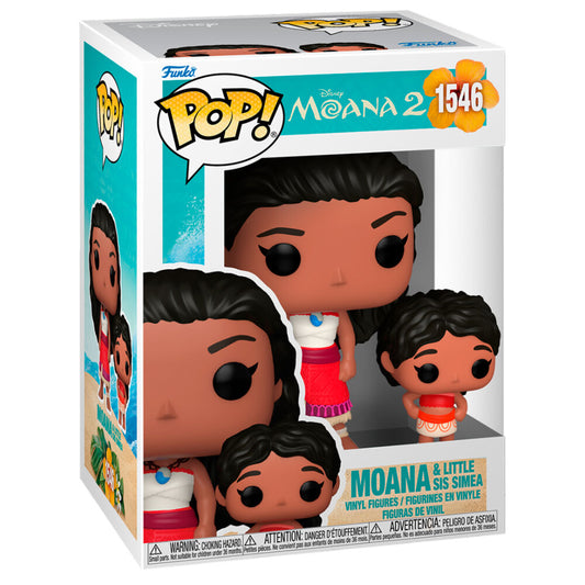 Funko POP! Disney Moana 2 Moana and Little Sister Simea
