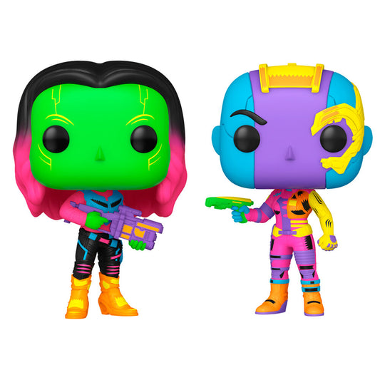 Funko POP! pack 2 Figuras Marvel Guardians of the Galaxy Gamora & Nebula Exclusive