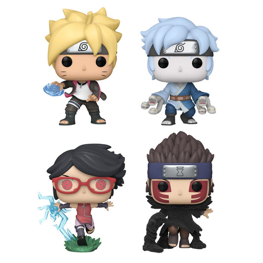 Funko POP! pack 4 Figuras Boruto Exclusive