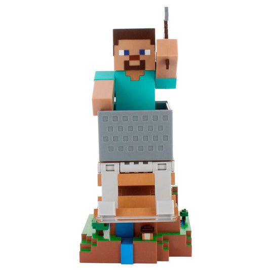 Minecraft Steve clamping  bracket Cable guy 20cm