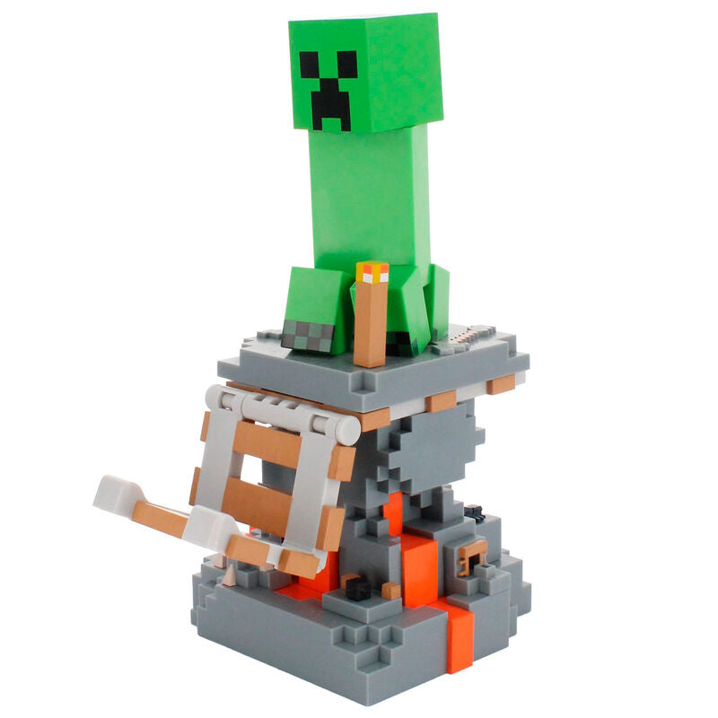 Minecraft Creeper clamping  bracket Cable guy 20cm